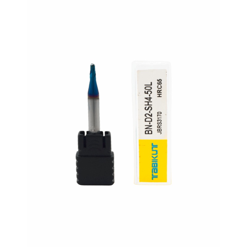 2 mm Carbide ballnose 65 HRC 2 Flutes PACK OF 1