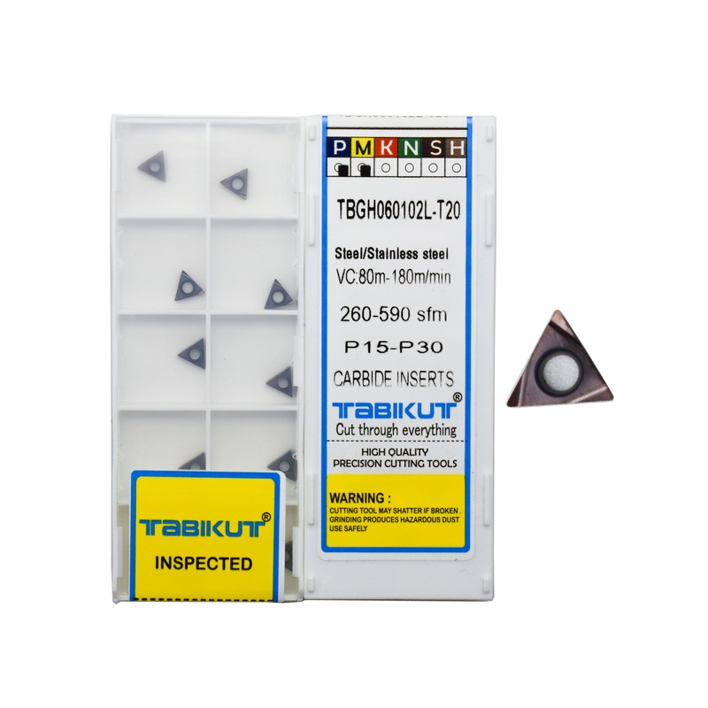 TBGH060102/04L boring head insert steel and ss grade pack of 10