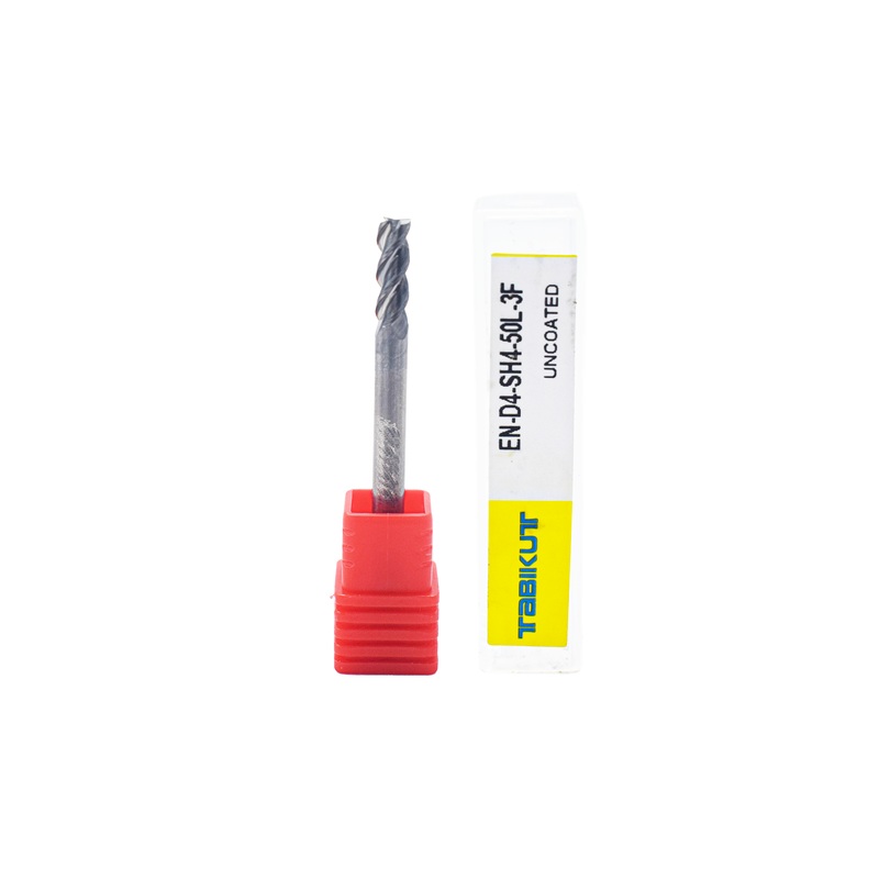 4 mm Uncoated endmill Different length and flute types