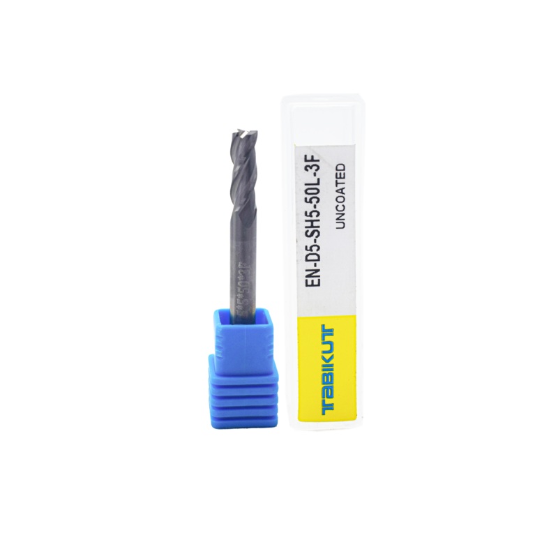 5 mm 3 FLUTES Uncoated endmill pack of 1