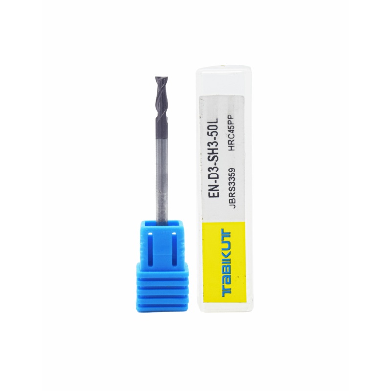 3 MM 2 flute cutter 45/55 hrc pack of 2