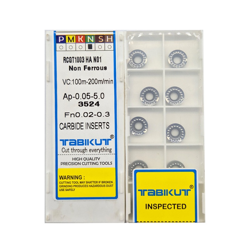 RCGT1003 Carbide Insert TABIKUT pack of 10