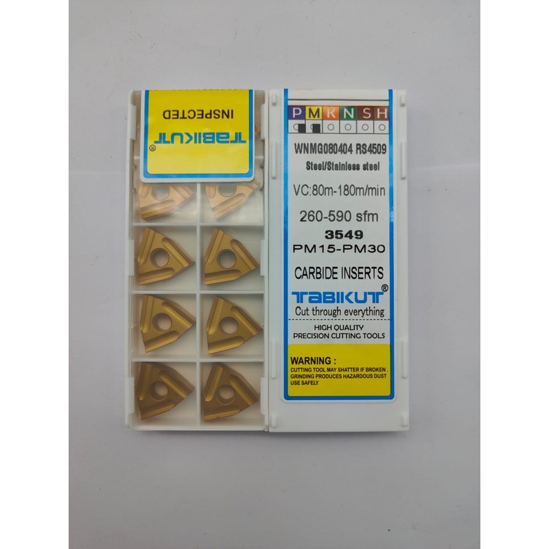 WNMG080404/08 tk4509 Right /Left hand knife edge pack of 10 pcs