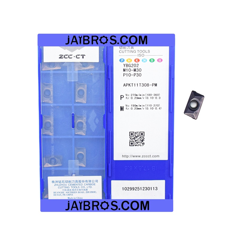 APKT11T308 PM ybg202 zccct carbide insert pack of 10