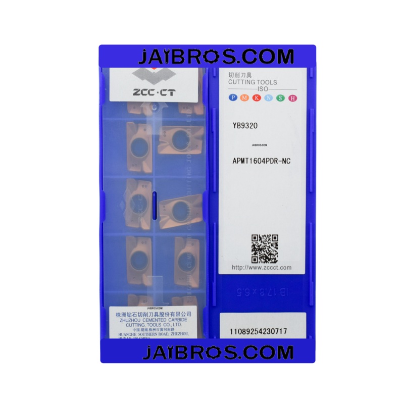 APMT1604 Carbide Insert ZCCCT YB9320 Grade pack of 10