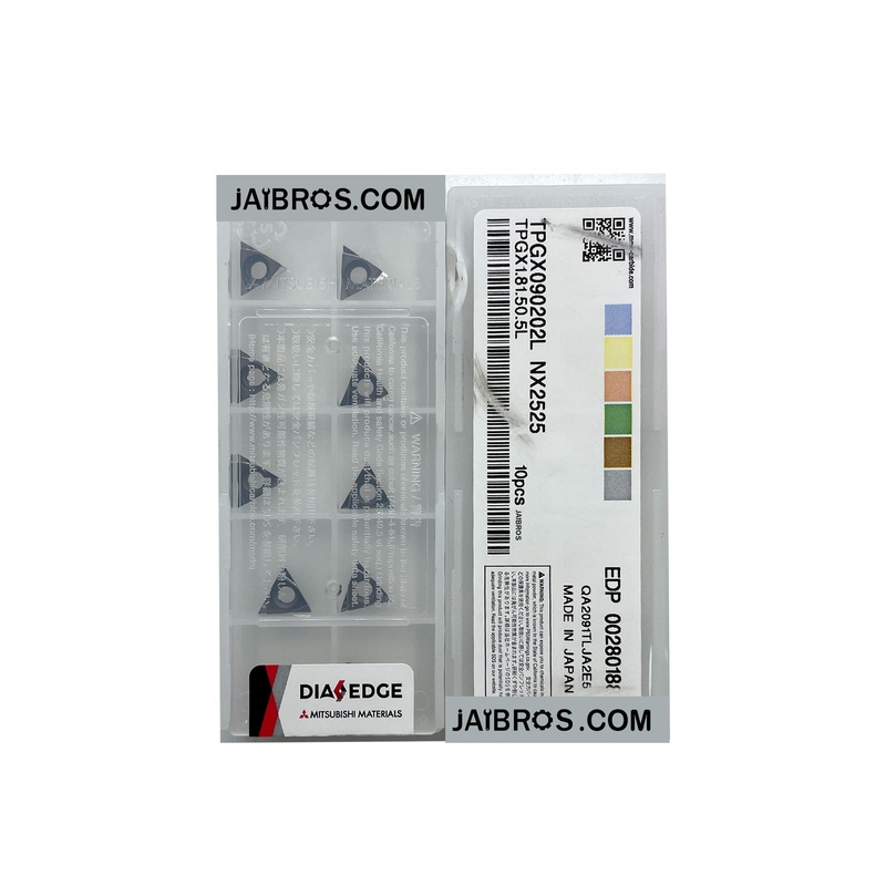 Mitsubishi TPGX090202/4L NX2525 Mitsubishi insert pack of 10