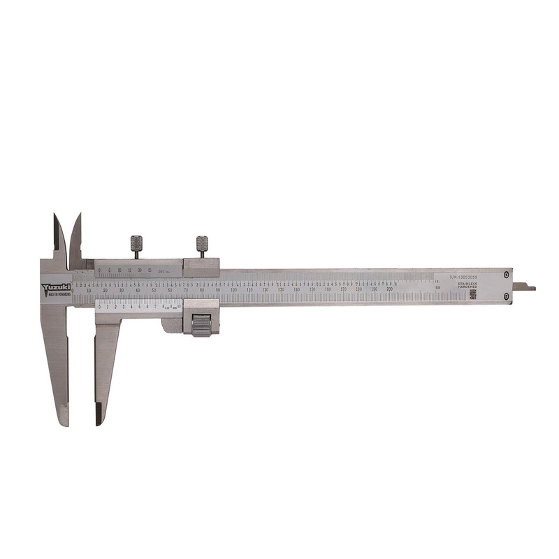 Yuzuki Vernier Caliper With Fine Adjustment 200mm/8 Inch