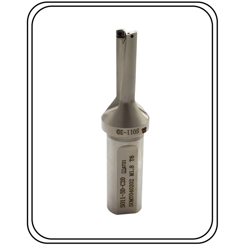11 mm u drill suitable to SOMT040202 insert
