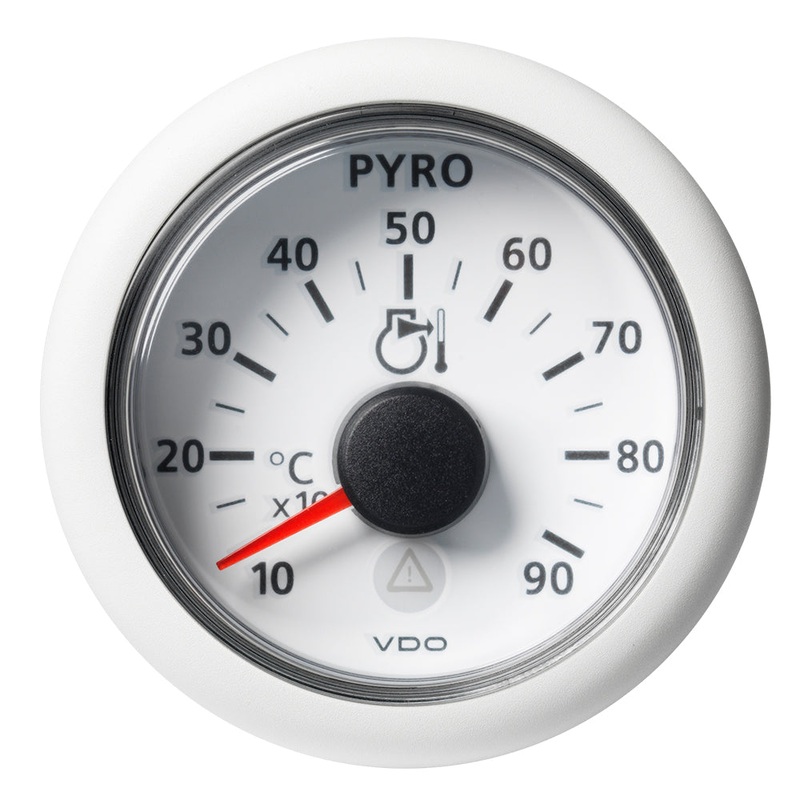 Veratron 52 MM (2-1/16) ViewLine Pyrometer – 100 to 900C – White Dial  Bezel [A2C59512333]