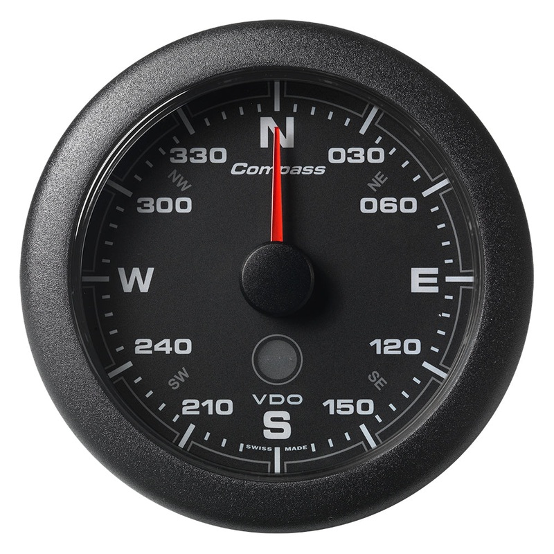 Veratron 3-3/8 (85MM) OceanLink Compass – 360 – Black Dial  Bezel [A2C1957380001]