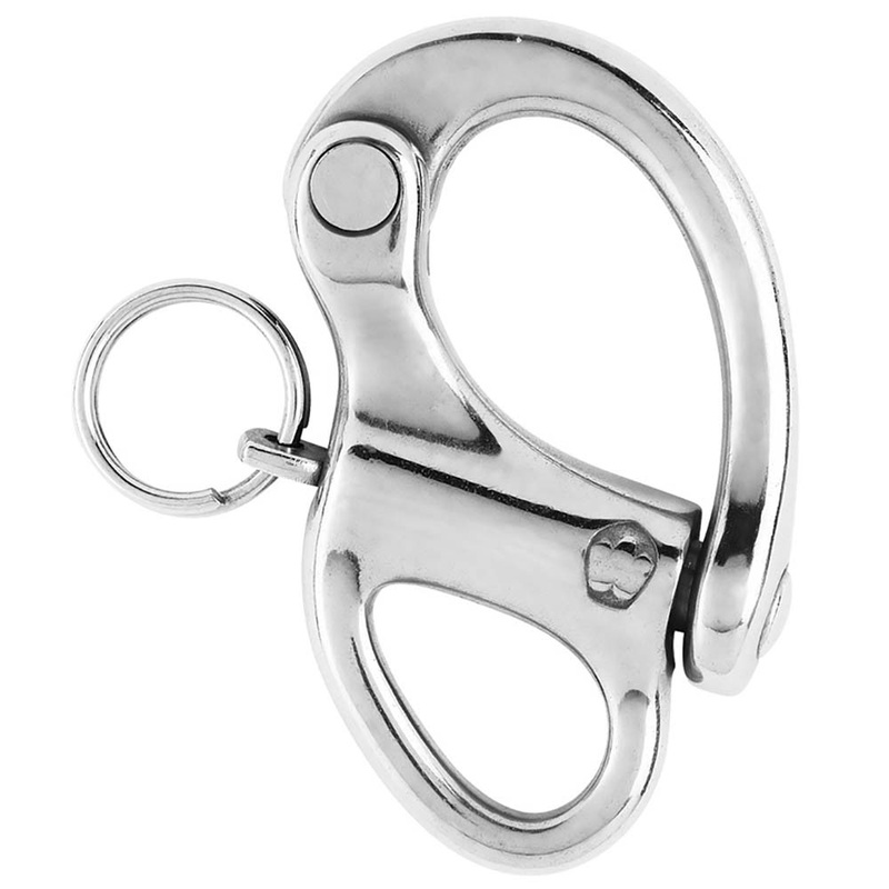 Wichard 2-3/4 Snap Shackle w/Fixed Eye – 70mm [02472]