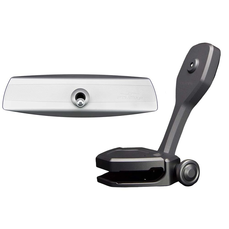 PTM Watersports Mirror/Bracket Kit w/VR-140 Elite Mirror  ZXR-360 (Titanium Grey) [P12848-1360TEBGR]