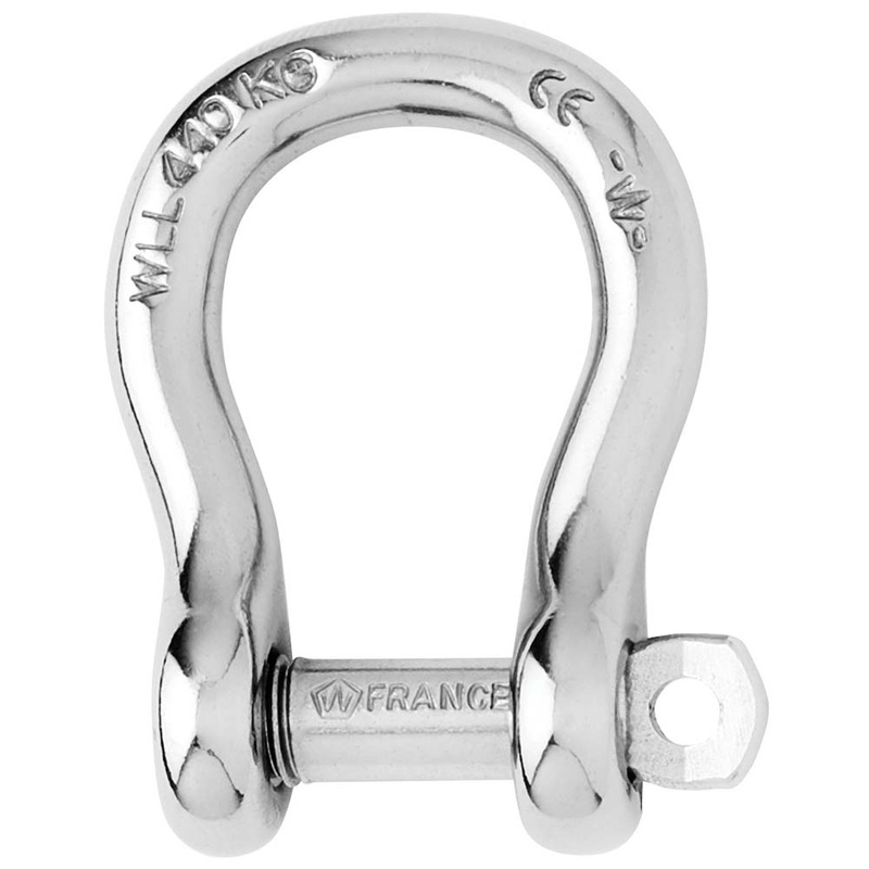 Wichard Captive Pin Bow Shackle – Diameter 6mm – 1/4 [01443]