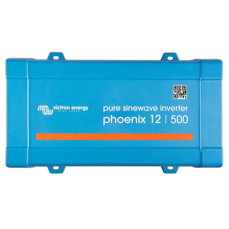 Victron Phoenix Inverter 12/500 – 120V – VE.Direct GFCI Duplex Outlet – 350W [PIN125010510]