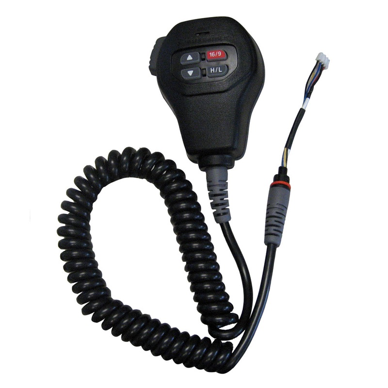 Standard Horizon Replacement Mic f/GX1200, GX1600  GX1700 – Black [CS2579402]