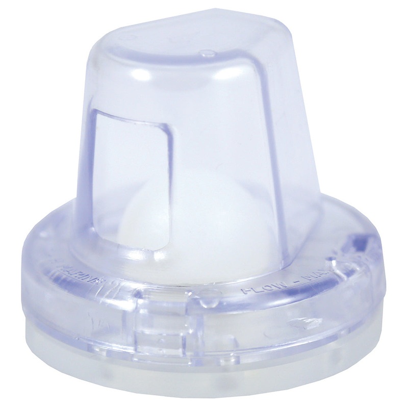 T-H Marine Flow-Max Ball Scupper – Clear [FMS-1-0-DP]