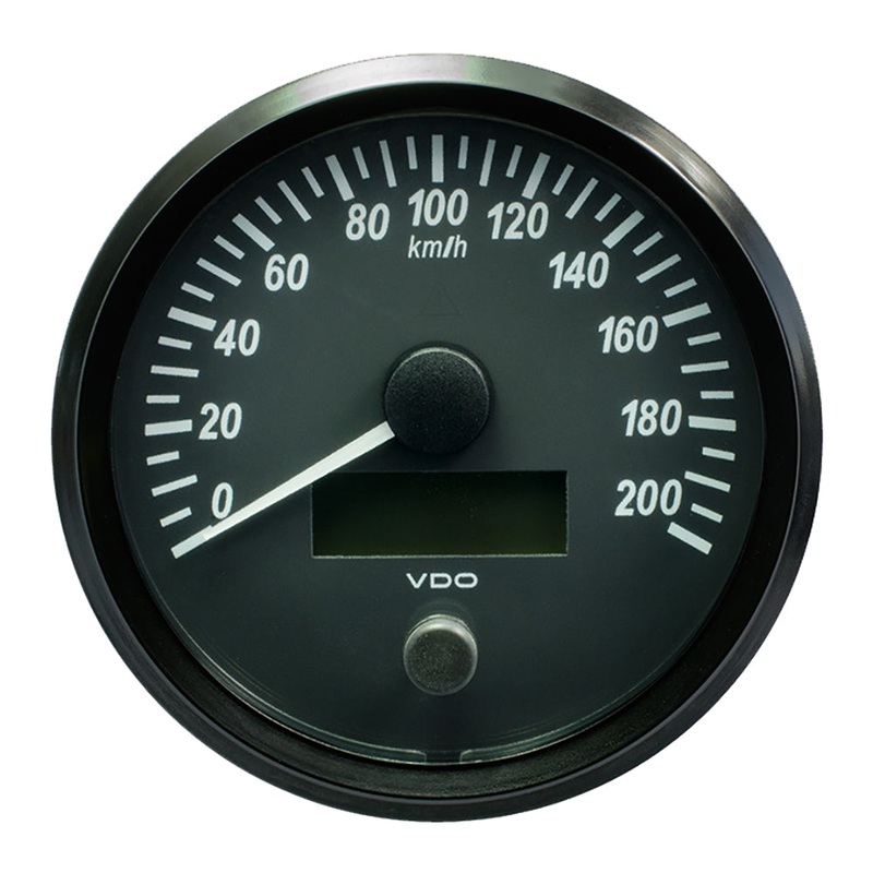 VDO SingleViu 100mm (4) Speedometer – 200 KM/H [A2C3832840030]
