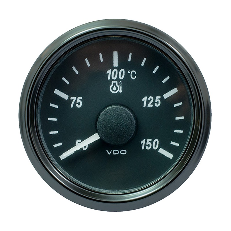VDO SingleViu 52mm (2-1/16) Oil Temp. Gauge – Euro – 150 C – 322-18 Ohm [A2C3833390030]