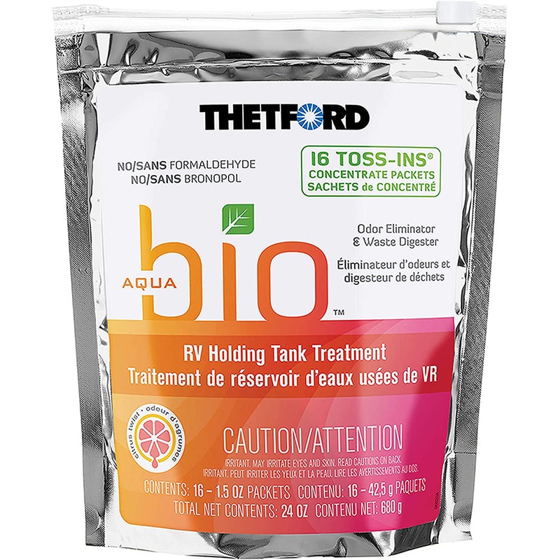 Thetford AquaBio – 16 Toss-Ins Concentrate Packets [96590]