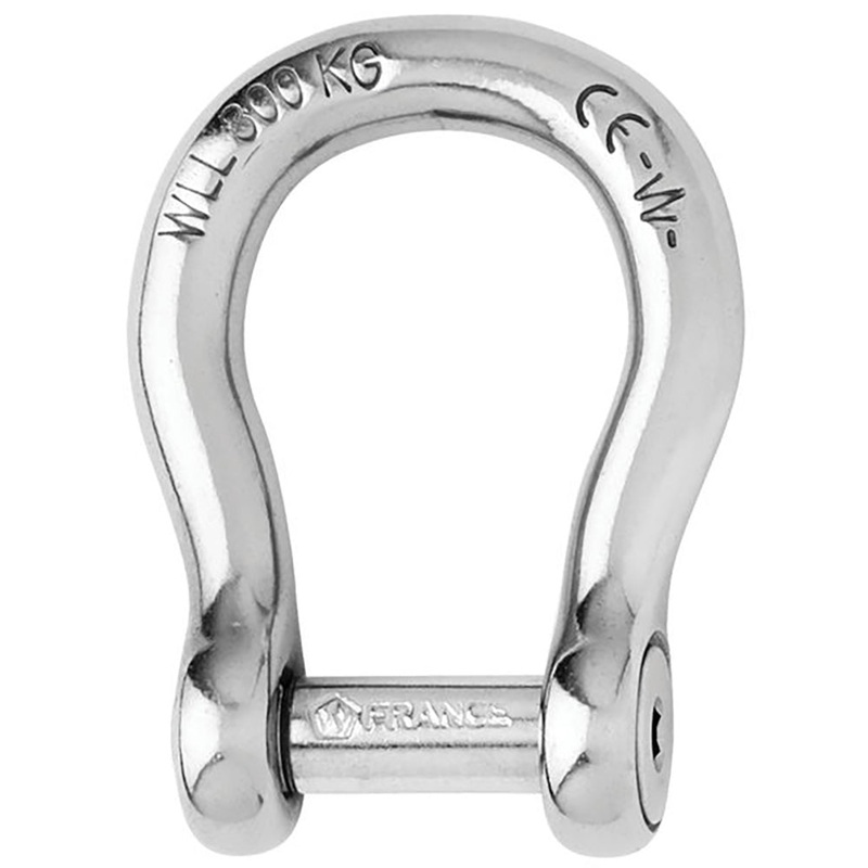 Wichard Self-Locking Allen Head Pin Bow Shackle – 6mm Diameter – 1/4 [01343]