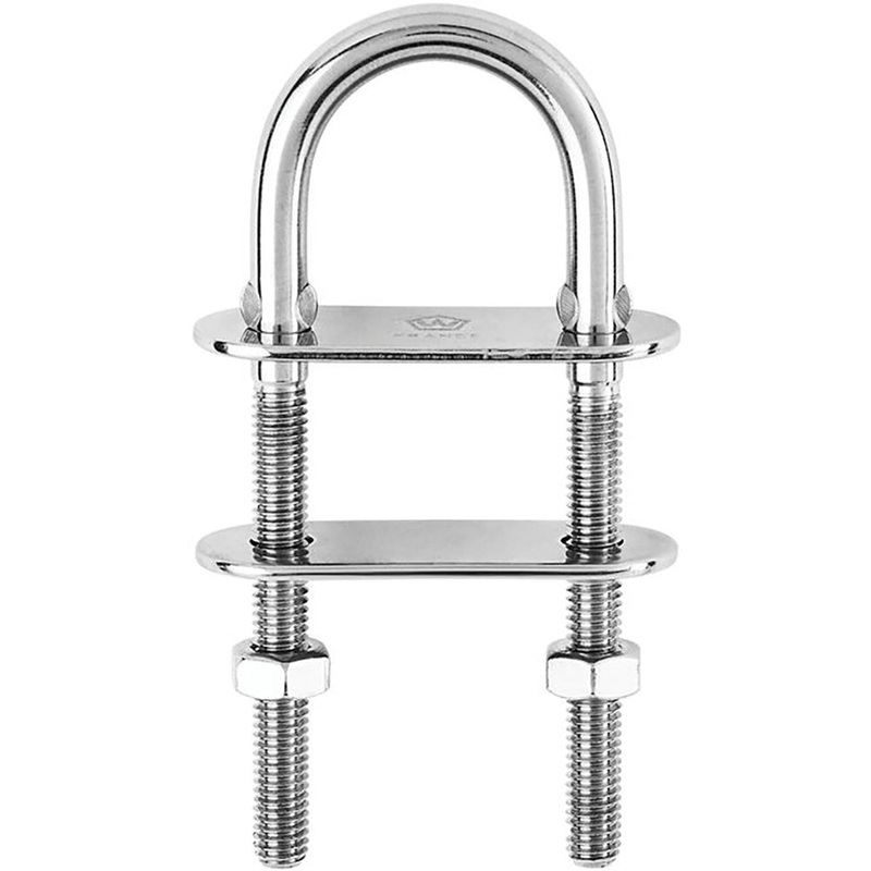 Wichard U-Bolt Pad Eye – 8mm Diameter – 5/16 – 100mm Length – 3-15/16 [06524]
