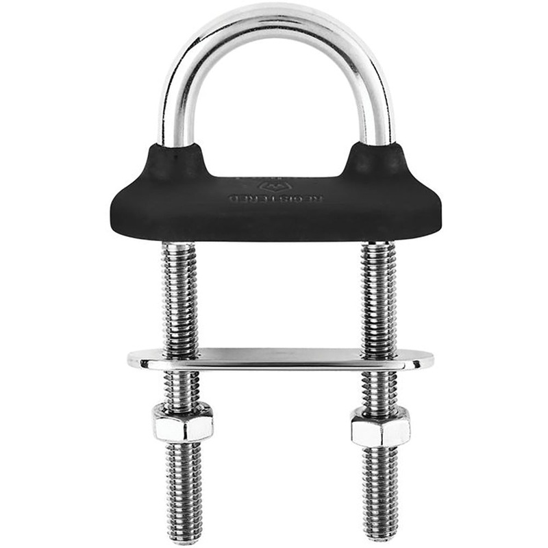 Wichard Black Watertight U-Bolt – 10mm Diameter – 25/64 – 110mm Length – 4-21/64 [65451]