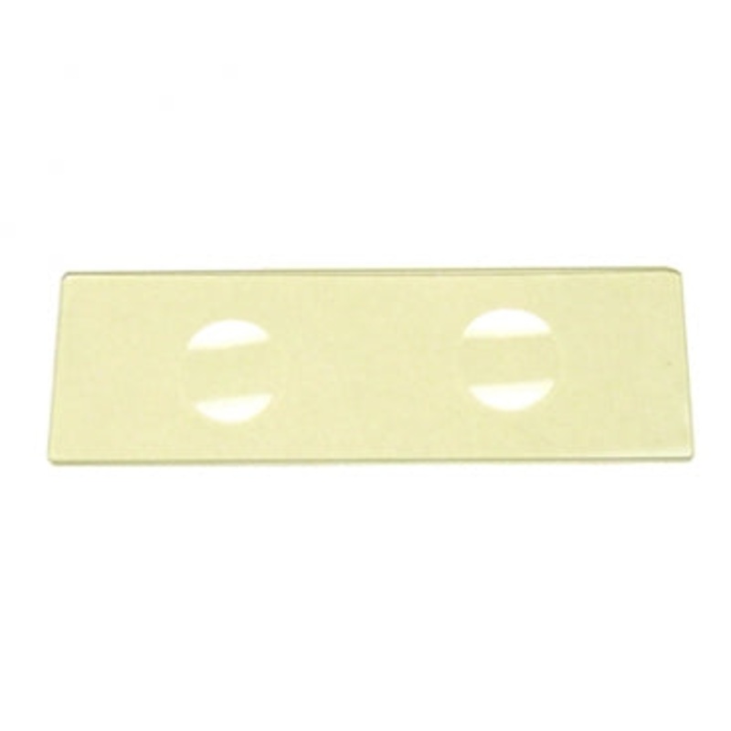 Microscope Slides, Glass, Double Depression, Pkg/12