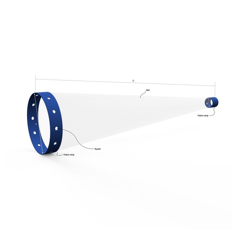 Plankton Tow Net, Simple, 30 cm Diameter x 90 cm Length