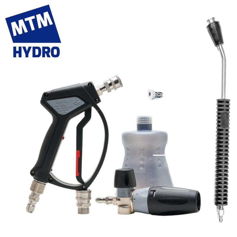 MTM HYDRO SPRAY GUN & FOAM CANNON PRO KIT QC – SPRAY LANCE with SS swivel