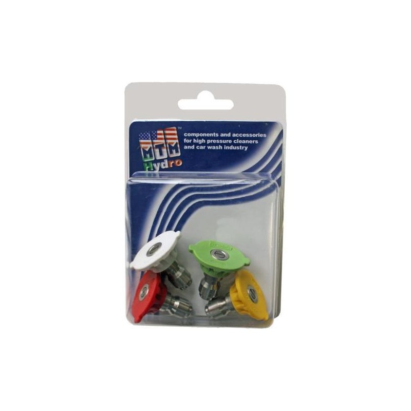 MTM Hydro Stainless Steel 4 pack of QC Nozzles (3.5/4.0)