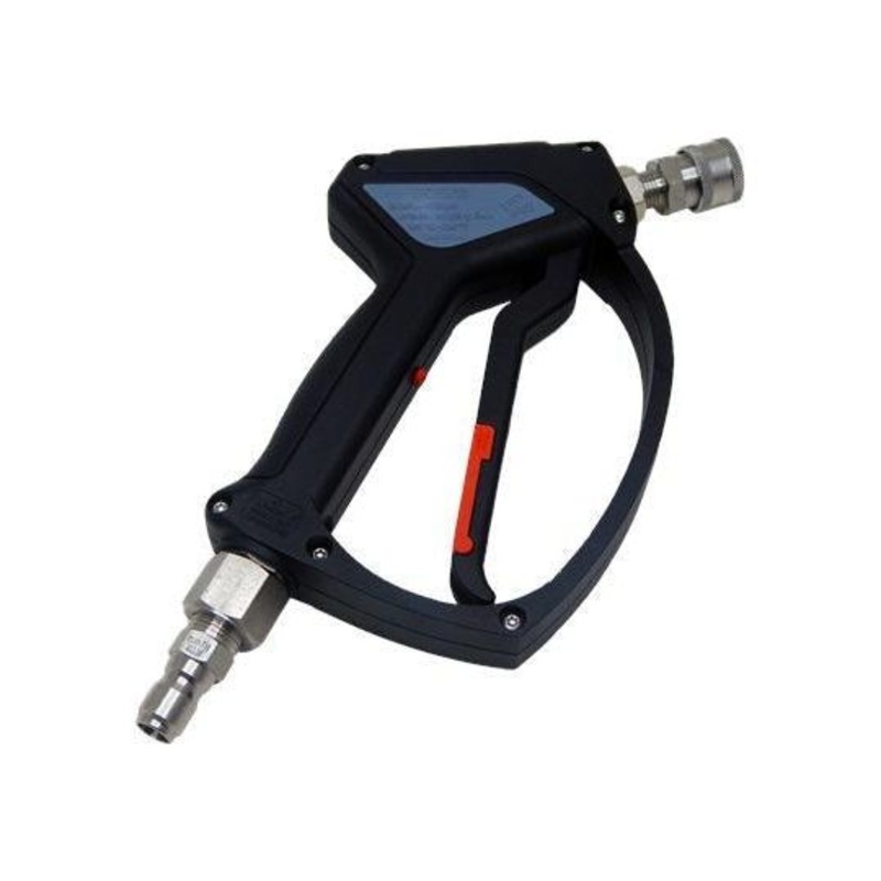 MTM SGS 28 SPRAY GUN W/SS QC FITTINGS INSTALLED