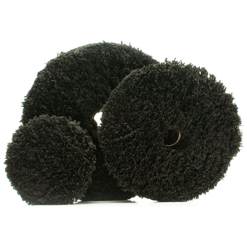 Buff and Shine Uro-Fiber Black Microfiber Finisher Pad