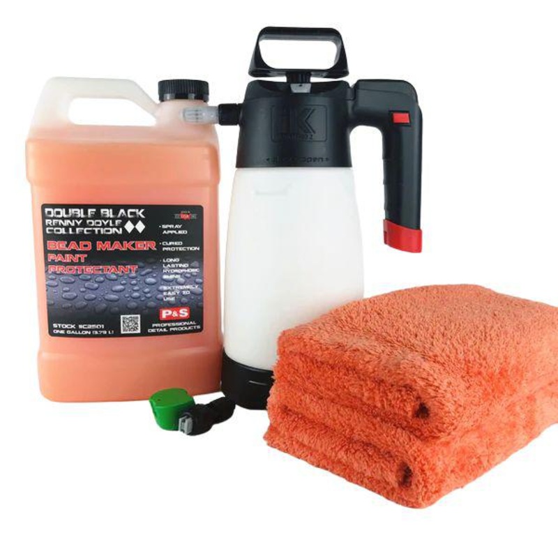 6G P&S Beadmaker 3.8L +IK MULTI Pro 2 Sprayer + 2 Orange Eagle Edgeless 500