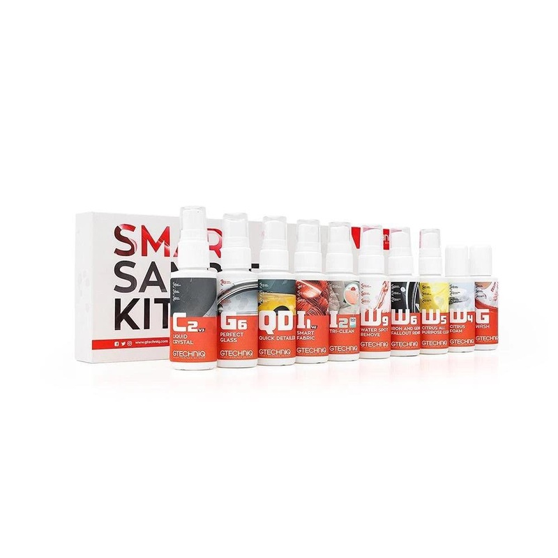 GTECHNIQ Smart Sample Kit 50ml Bottles