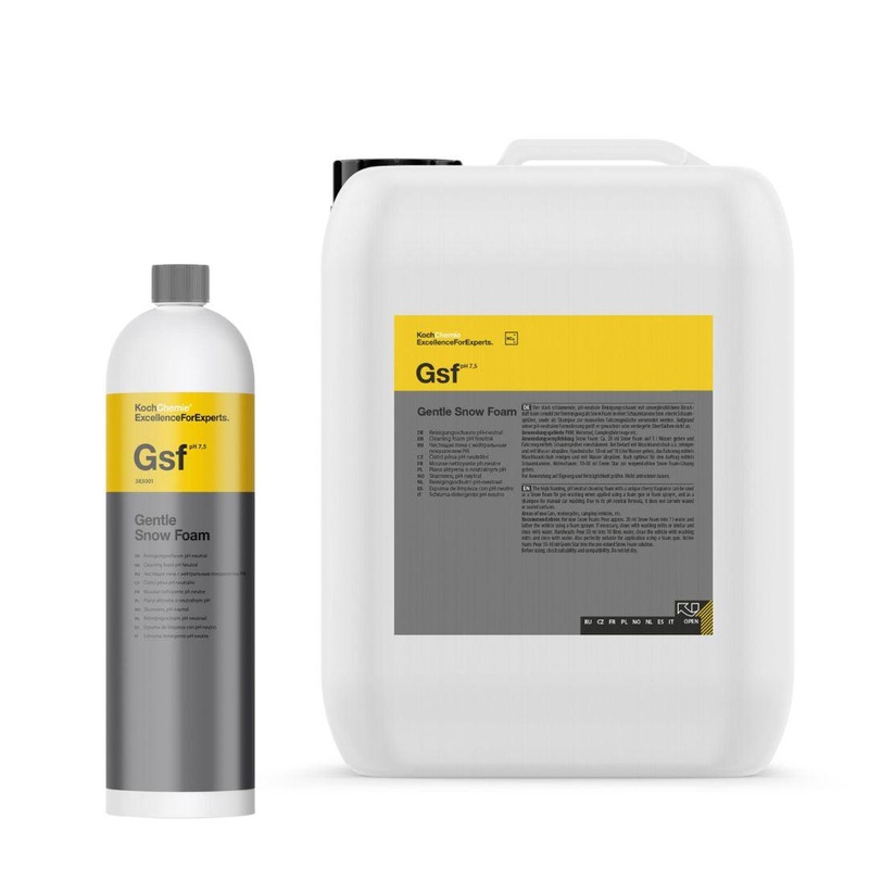 Koch Chemie Gentle Snow Foam GSF Cleaning Foam Ph Neutral