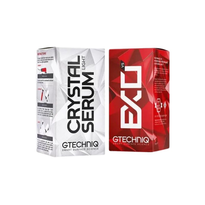GTECHNIQ Crystal Serum Light CSL and EXOv5 – 5 Year Protection DIY Bundle