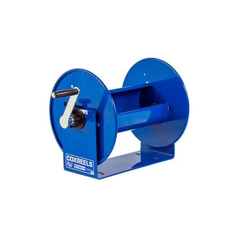 COXREELS 112-4-75 Compact Hand Crank Hose Reel, 75 Ft, 4000 PSI, No Hose