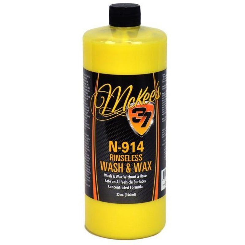 McKees 37 N-914 Rinseless Wash & Wax 946ml/3.8L