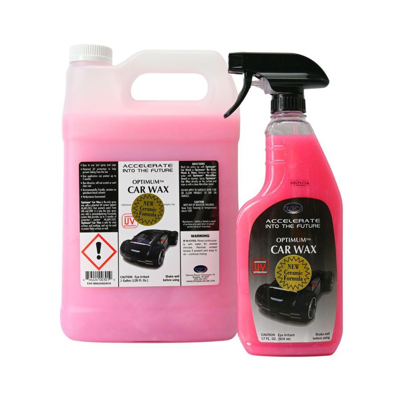 Optimum Car Wax Spray (118mL/504mL/3.8L) 5 Month Durability