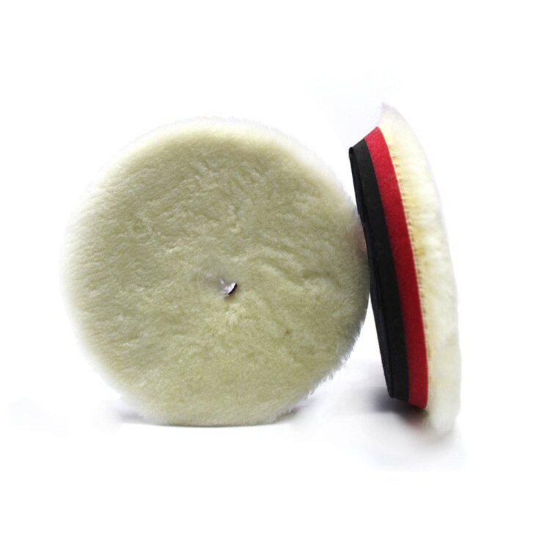 Maxshine Wool Cutting Pad – Torsional Rubber Backed 3/5/6 inch