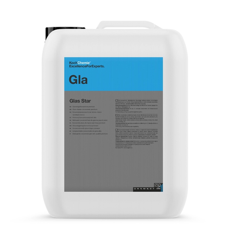 Koch Chemie Glas Star Gla Concentrated Alcohol Based Glass Cleaner 10L