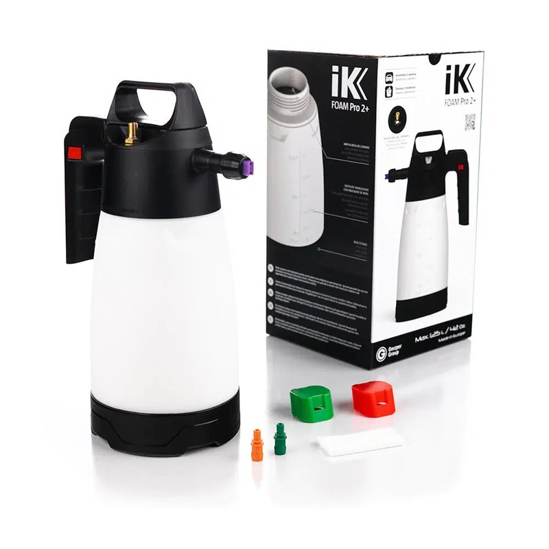 IK FOAM PRO 2+ SPRAYER with Air Valve using air compressor