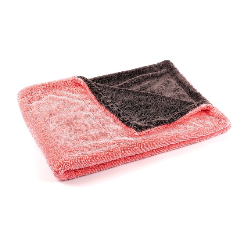 MAXSHINE Colourful PINK Duo Twisted Loop Drying Towel 1200GSM
