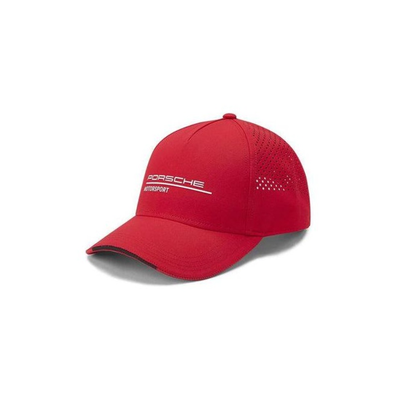 Porsche Motorsport Adults Baseball Cap Red
