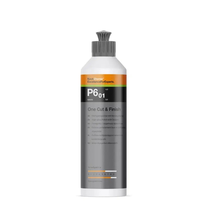 Koch-Chemie One Cut & Finish P6.01 High-Gloss Polish With Sealant (250ml/1L)