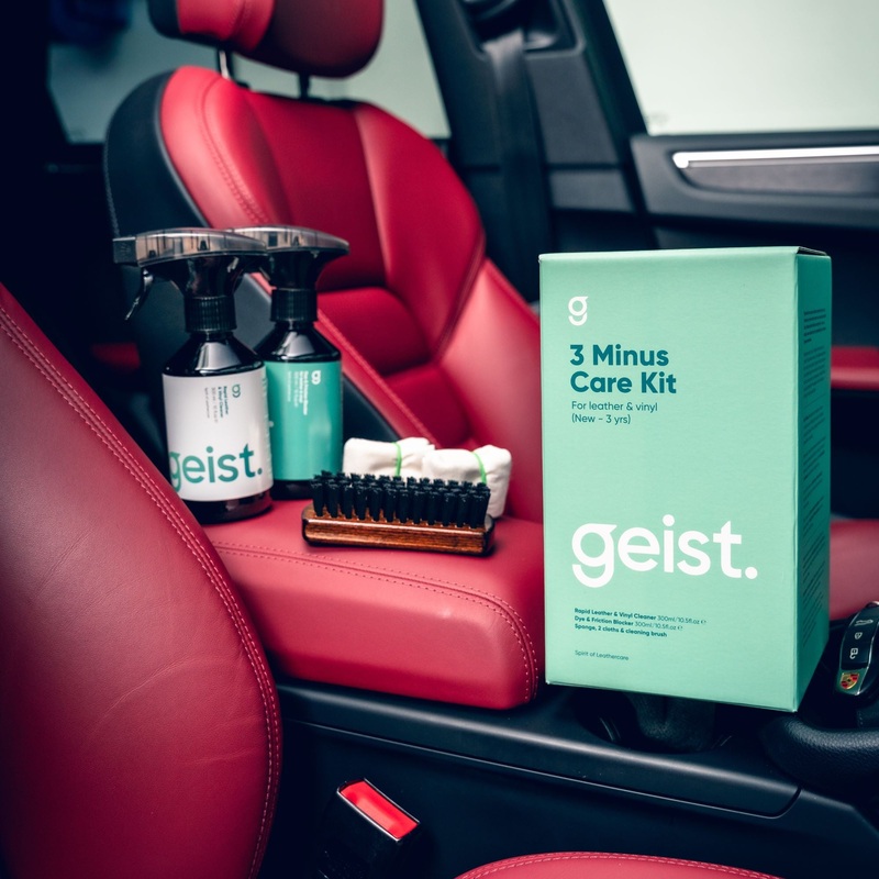 Geist 3 Minus Care Kit for Leather & Vinyl (New Leather 0-3 yrs)