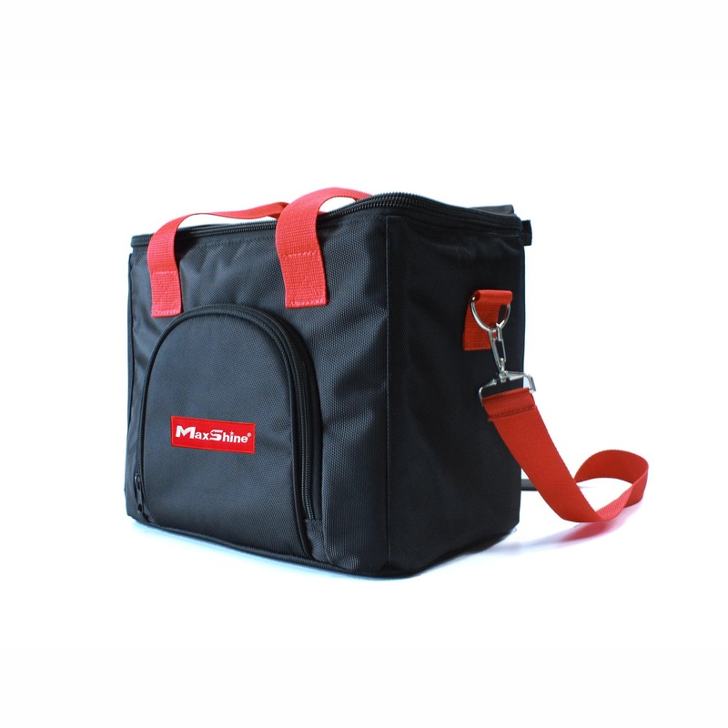 MaxShine Detailing bag premium organizer Black/Red