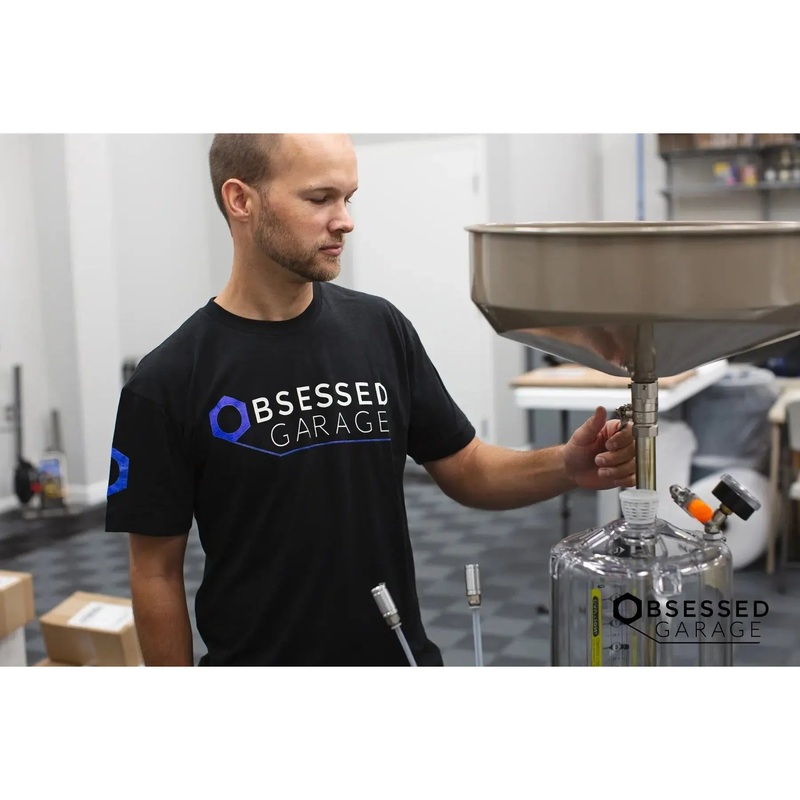 Obsessed Garage Logo Shirt (Blue/Black)