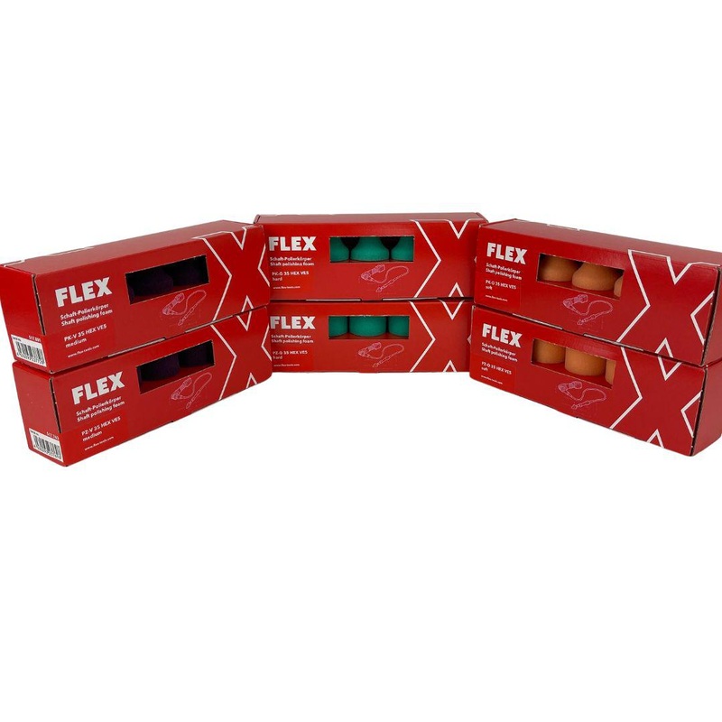 FLEX Polishing Sponge for FS140 Flexible Shaft Polisher – 5 Pack