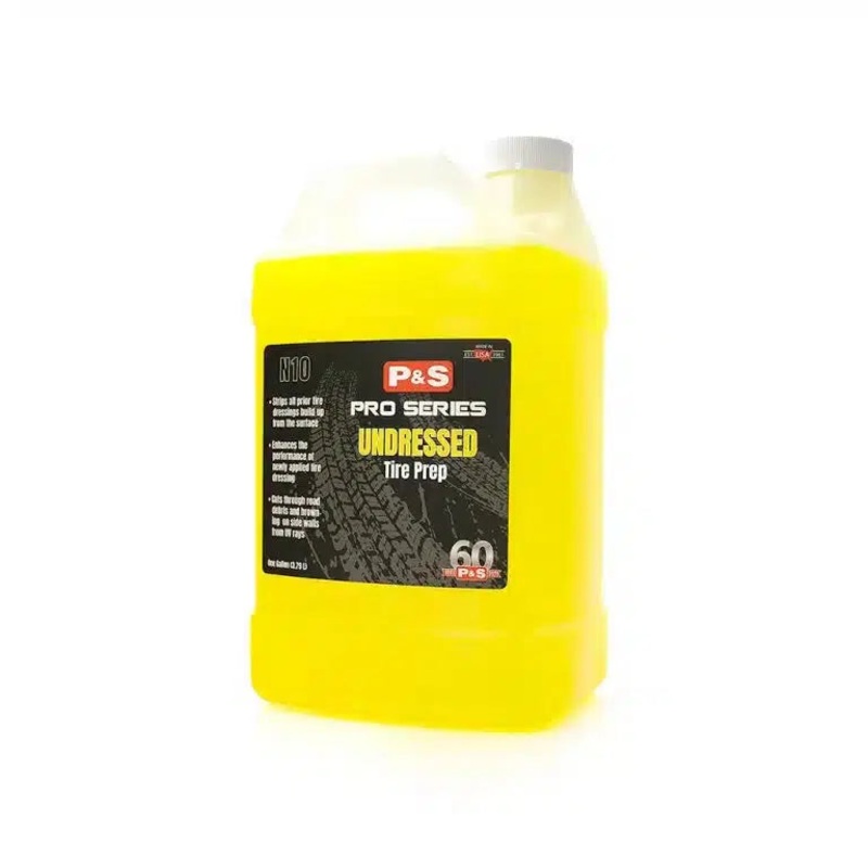 P&S Undressed Tire Prep|3.8L|Undressed Empty Spray Bottle with Trigger 1L